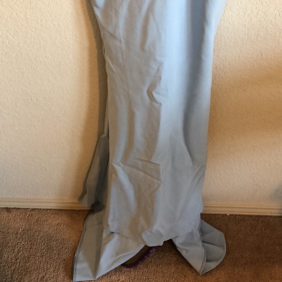 NOOKIE ALLURE EVENING DRESS in dusty blue - Picture 7 of 13